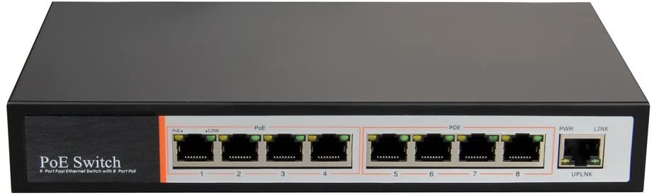 Switch 8 Port Smart Gigabit Poe